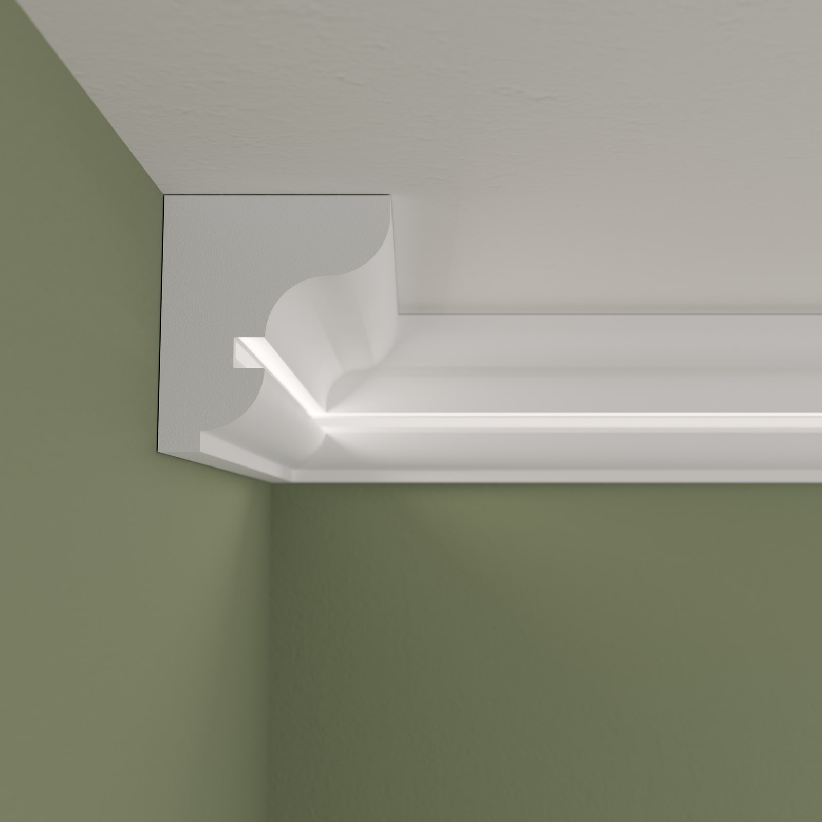 Stiropor Lajsna za LED rasvetu ALL-318
